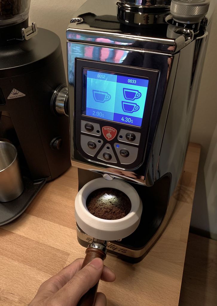 Snabbspärrande doseringstratt E61 för Lelit Bianca V3 portafilter