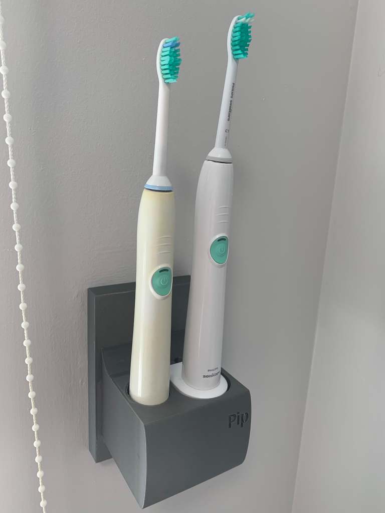 Philips Sonicare eltandborstehållare och kabelorganisatör