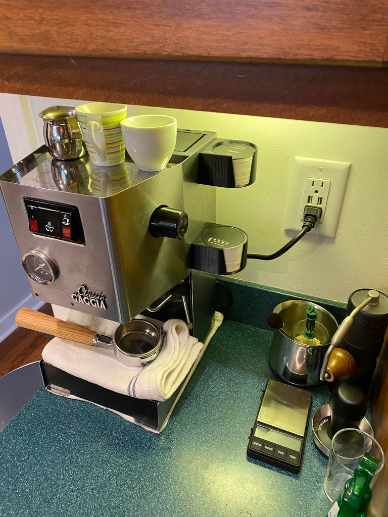 Magnetisk espressofilterhållare