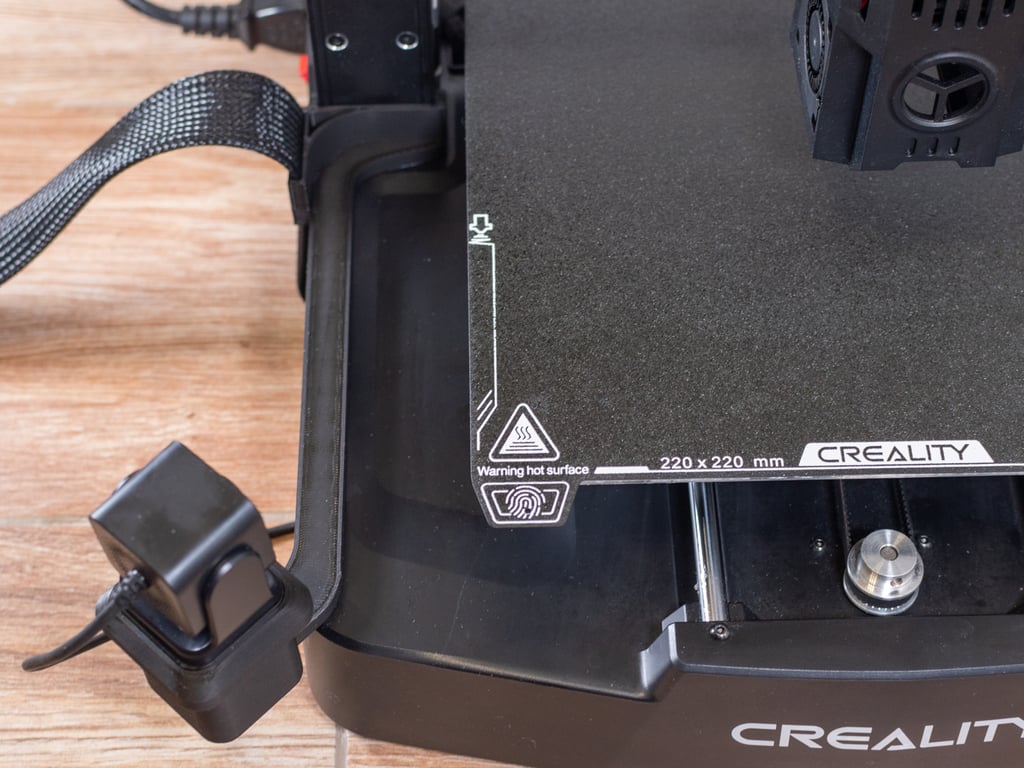 Vänster Nebula kamerafäste med integrerad kabelklämma för Ender 3 V3 KE