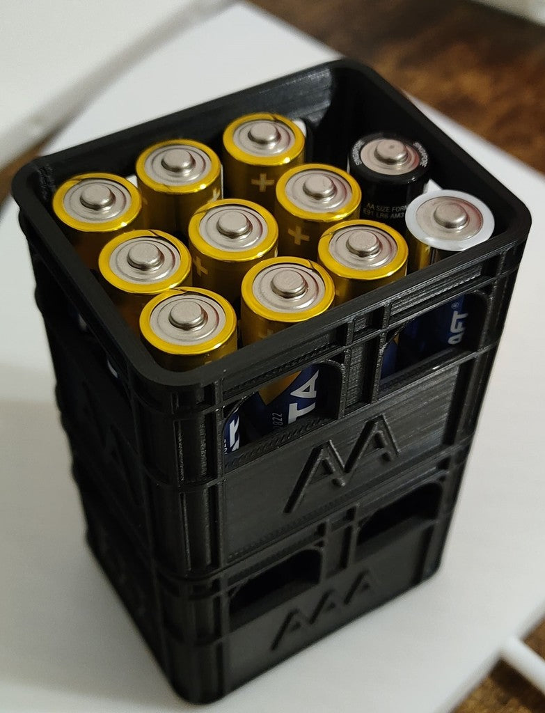 Batterihållare för stapling