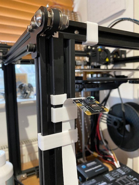 Ender Frame Clips - Kabelklämmor för rensning av kablar (Ender3 - 5, Creality)