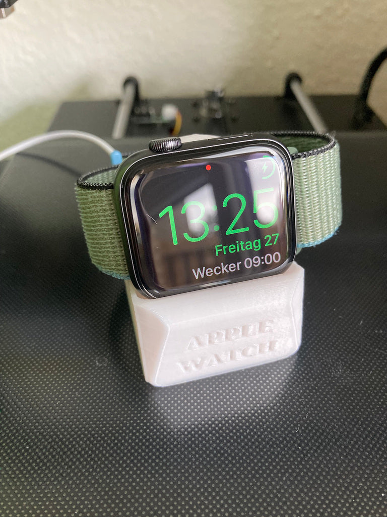 Stativ för Apple Watch 44 mm med USB-A-adapter