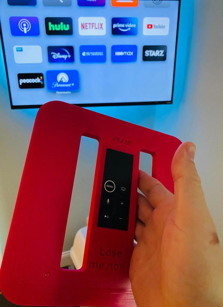 Fallsäkert fodral för Apple TV-fjärrkontroll