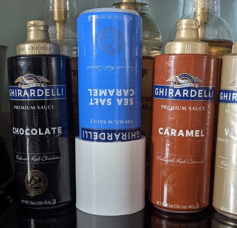 Kaffesirup Holder til Ghirardelli (1 flaske)