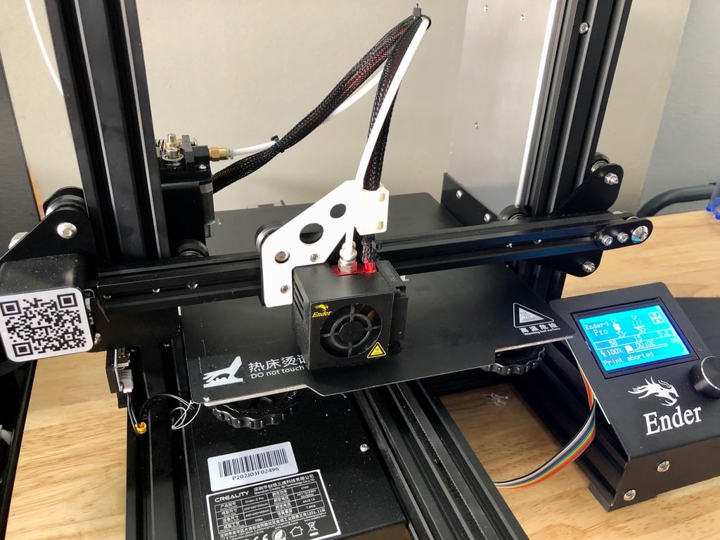 Ender 3 Pro Kabelbeslag til Hotend-ledninger