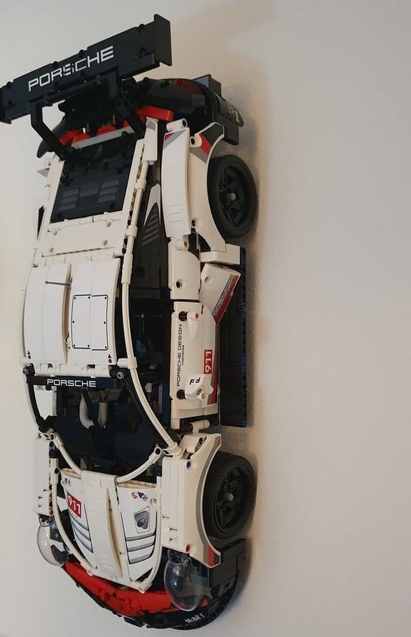 Vægmontering til Lego Porsche 42096