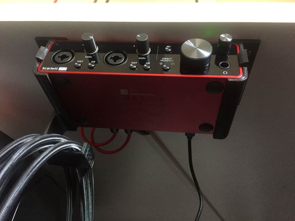 Focusrite Scarlett 2in2 3:e generationens fäste