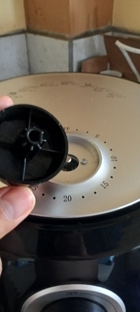 Knapp för airfryer