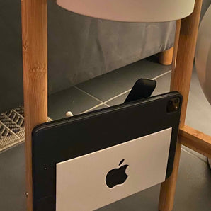 iPad- och fjärrkontrollhållare till Satsumas Ikea