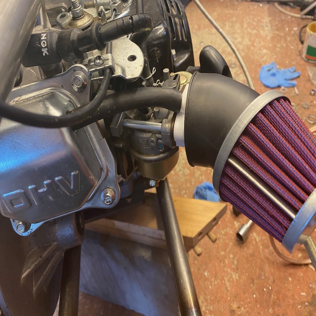 Luftfilteradapter til Honda GX160/200, Predator og Klonmotorer (Opdateret)