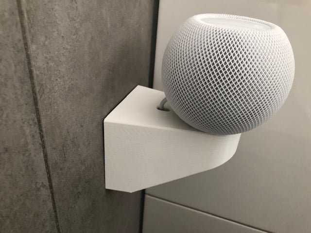 Väggfäste för HomePod Mini vid uttag
