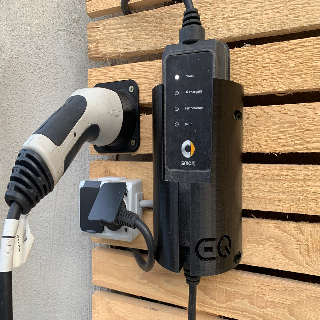 Laddkabelhållare för Smart EQ - Praktisk och funktionell