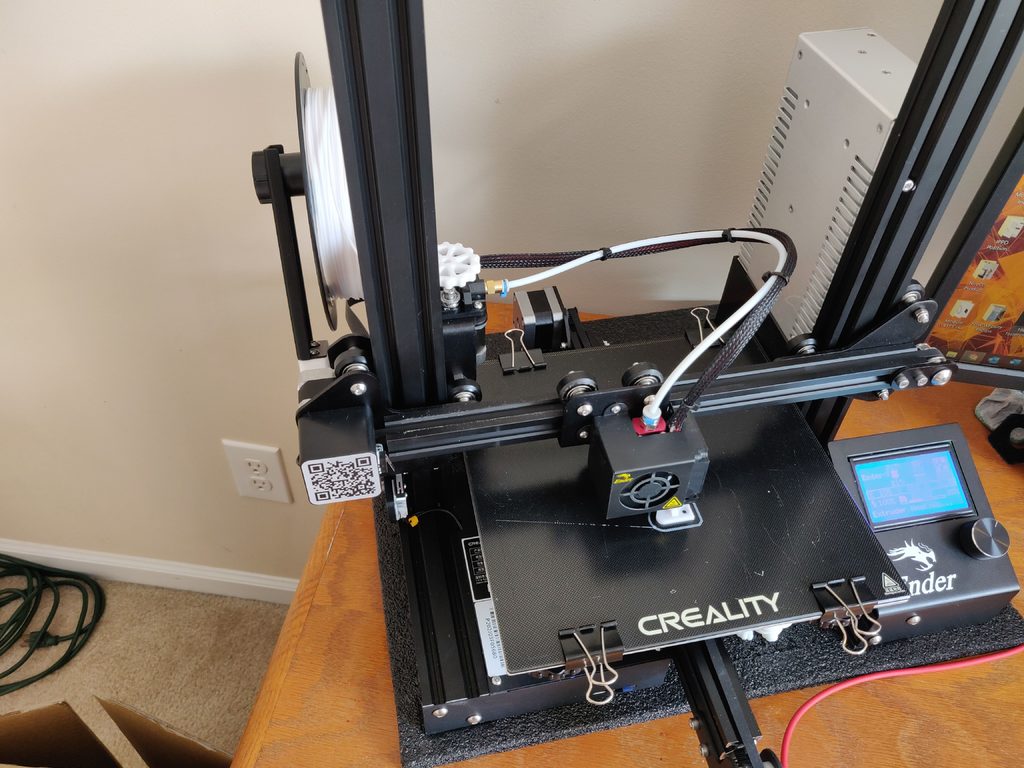 Ender 3 bakre spolehållare (CHEP Redesign)