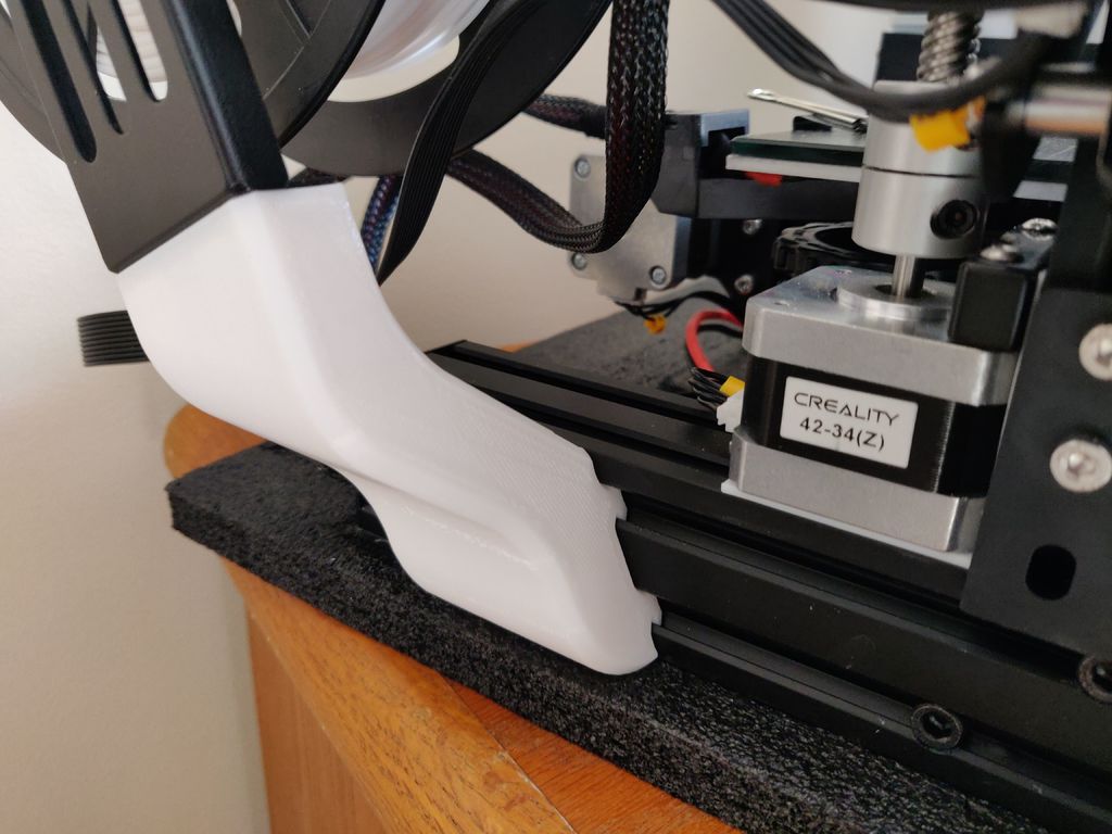 Ender 3 bakre spolehållare (CHEP Redesign)