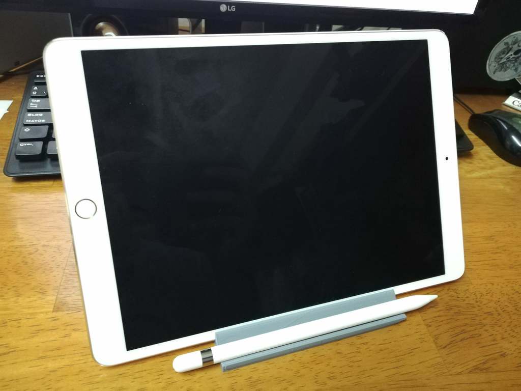Förbättrat tablet-/iPad-ställ för Pro och Apple Pencil