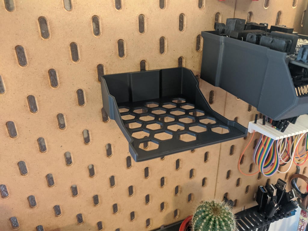 IKEA Skadis Hylla för stapelbar box