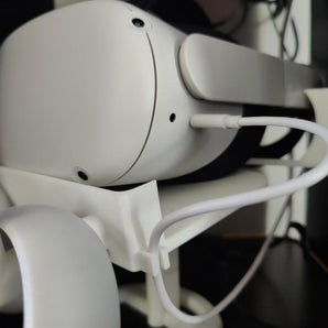 Oculus Quest 2-stativ med Elite-rem och kabelhållare