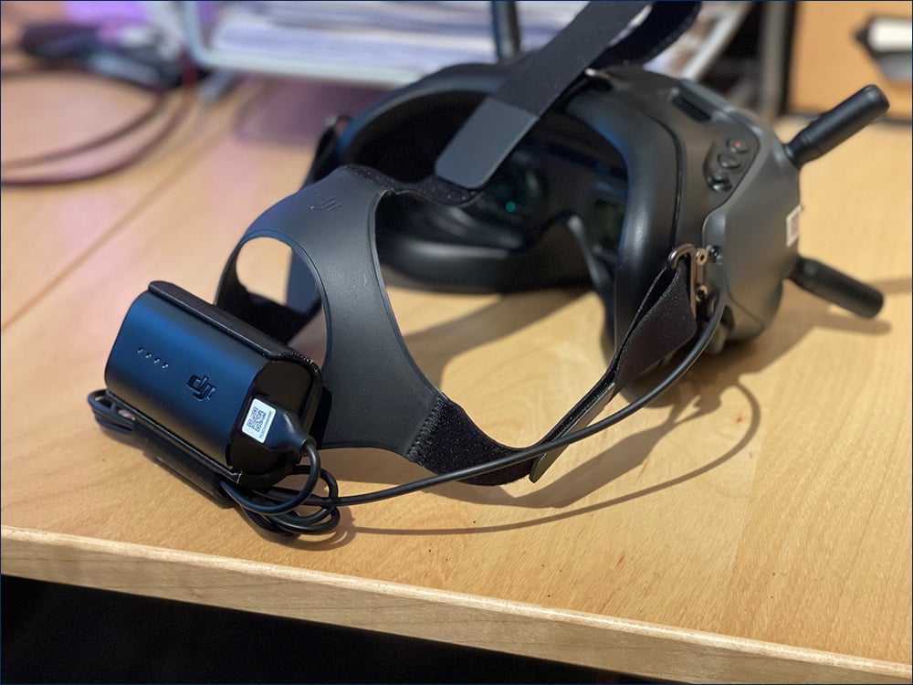 DJI FPV Goggles V2 batterihållare