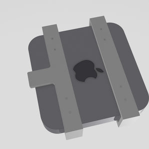Mac Mini-fäste för diskret montering under skrivbordet