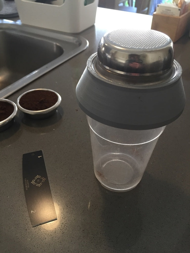 Tratt för Rancilio filterkorg