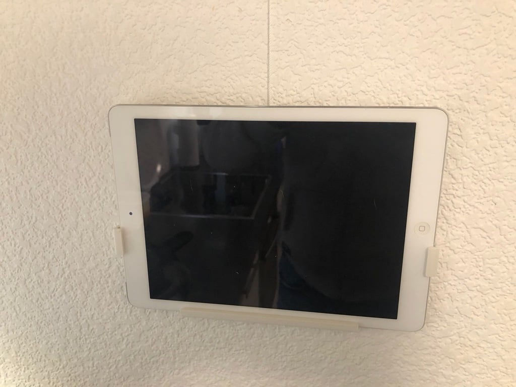 iPad-hållare Vägghållare: Stabil och praktisk iPad-väggmontering