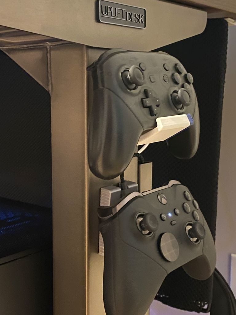 Universal väggfästen för konsolkontroller (inkl. laddningsfäste för Xbox Elite Series 2)