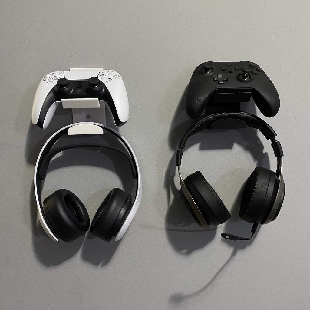 Xbox One-kontroller och headsethållare - extra stöd