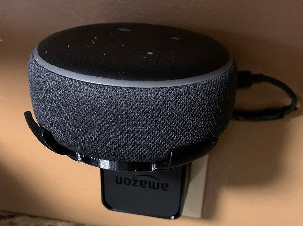 Amazon Echo Dot (3:e generationens) väggbrytarfäste