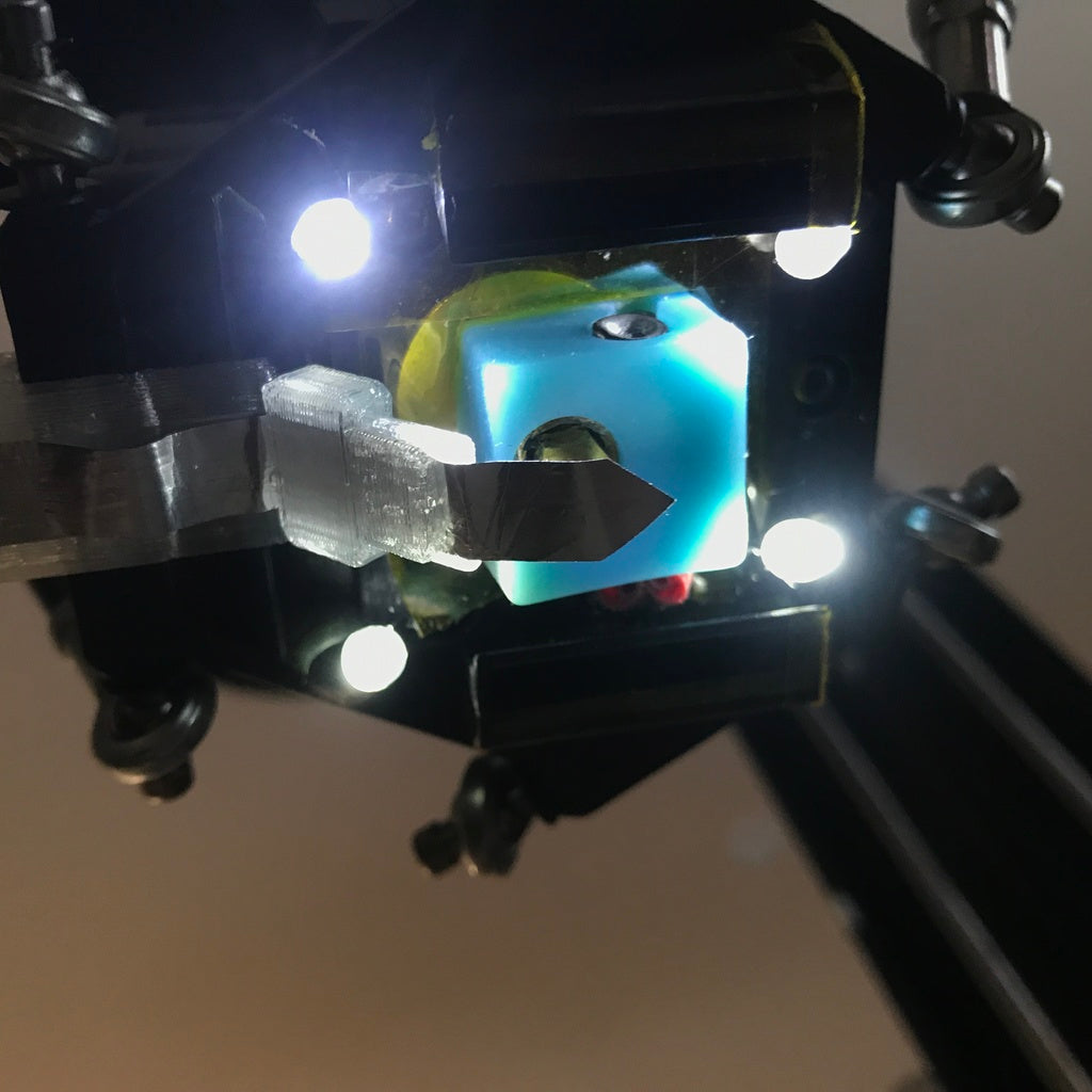 Nytt autonivelleringsklämma för Flsun QQ Delta 3D-skrivare