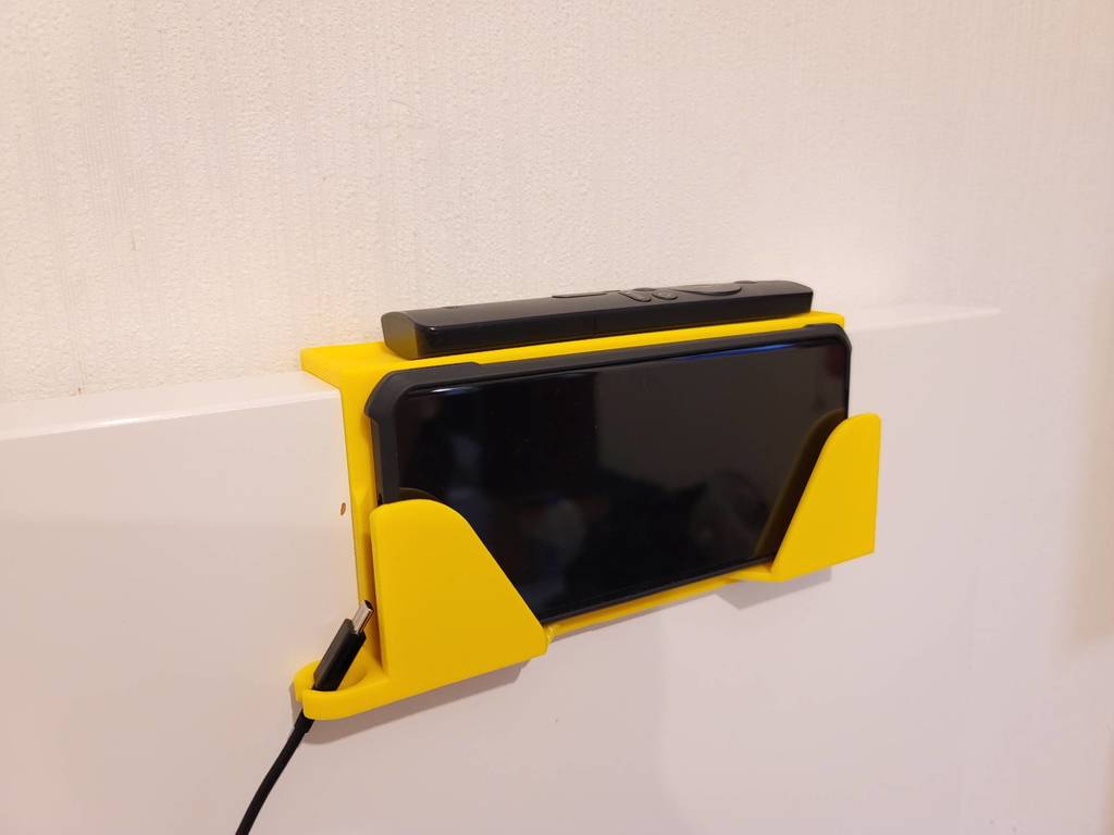 Praktisk sängbordshylla för telefon och fjärrkontroll till IKEA Malm-sängar