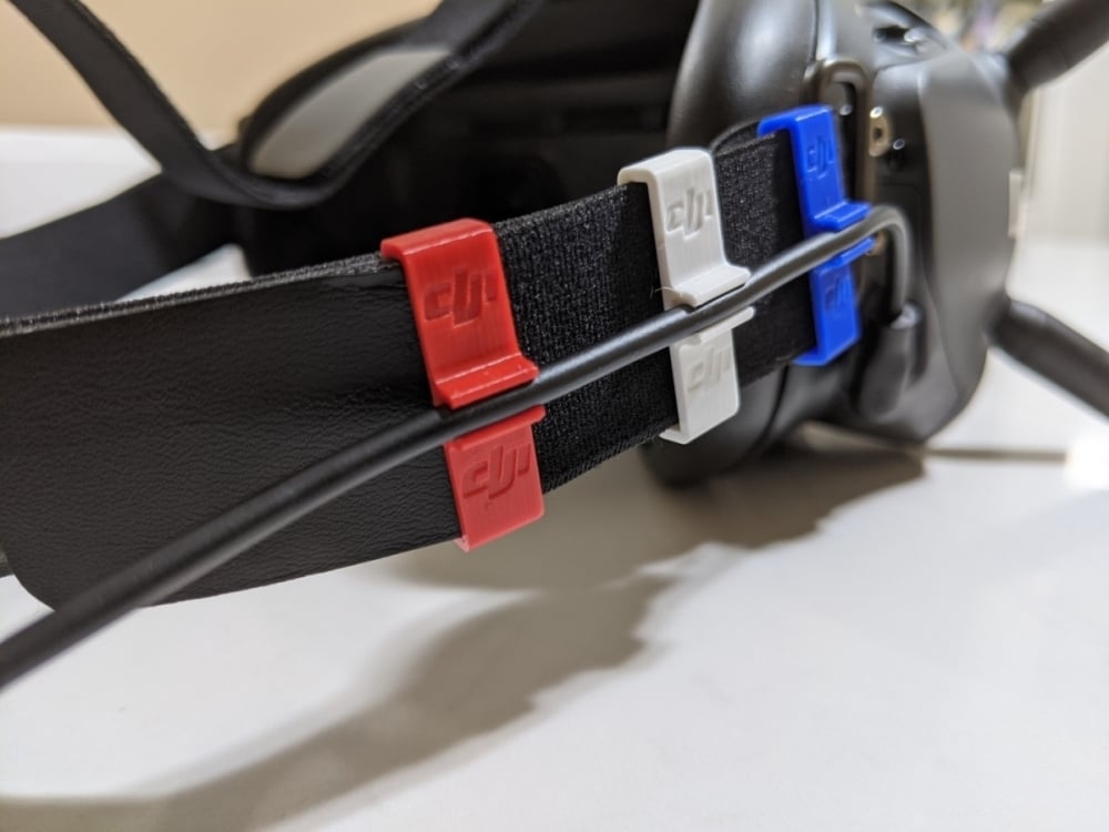 DJI FPV Goggles kabelklämma