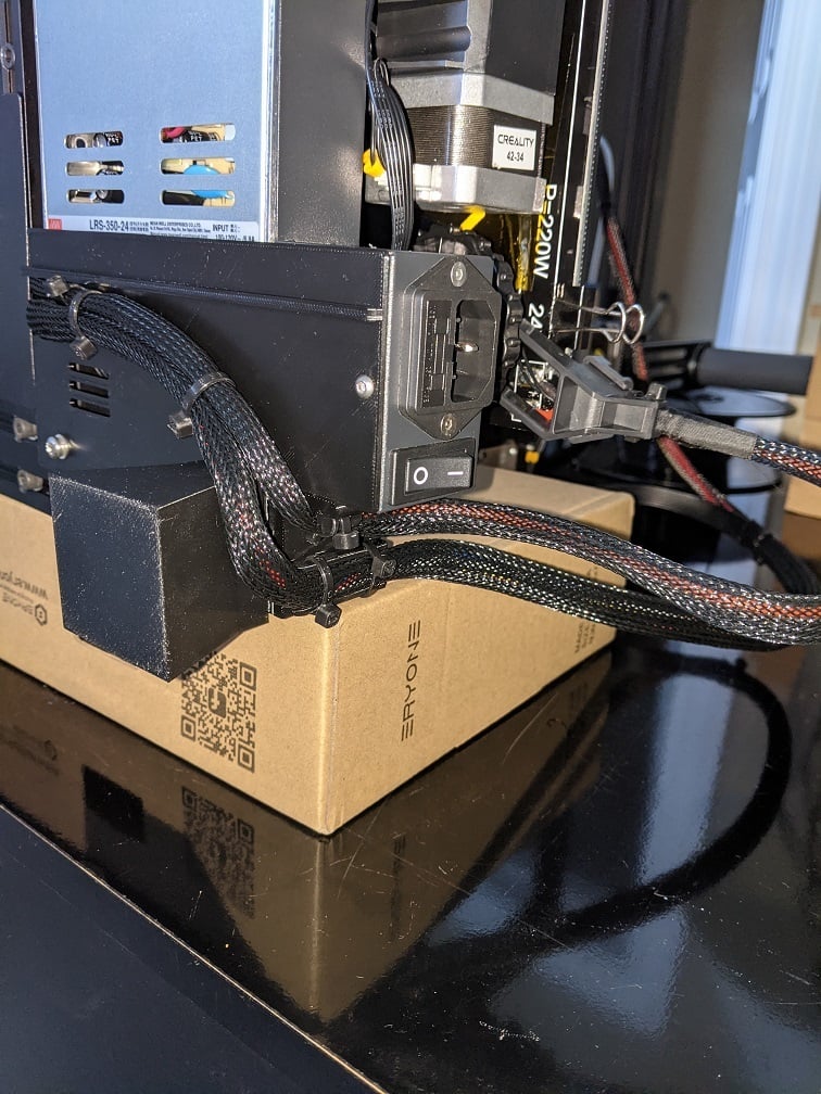 Ender 3 V2 PSU-uttagsskydd