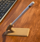 Vinklad hållare för Apple Pencil