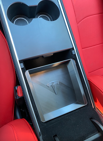 Tesla Model 3 Y 2021 2022 Bakre mittkonsol Armstödsbricka