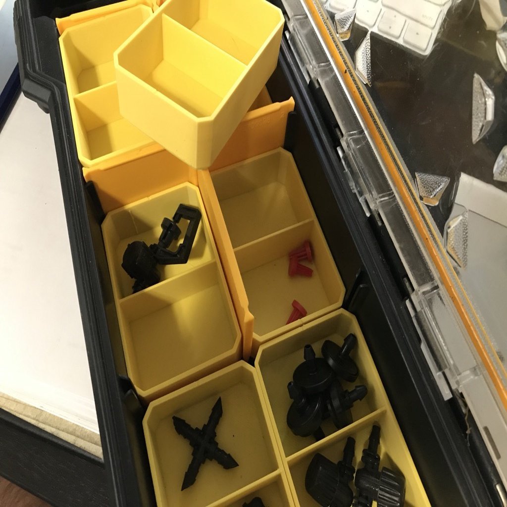 Dewalt Pro Indsatser til Smådele – Til 10 og 20 Fags Organizers