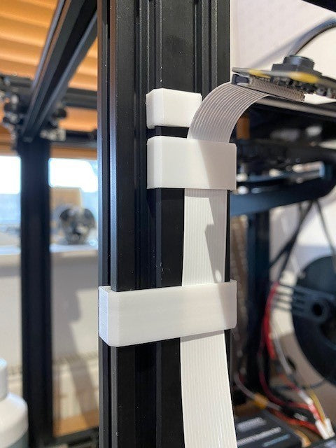 Ender Frame Clips - Kabelklämmor för rensning av kablar (Ender3 - 5, Creality)