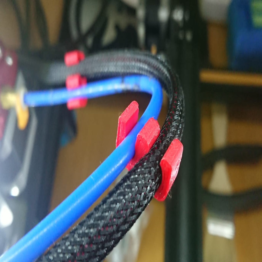 Creality CR10 Bowden Tube Clip - Effektiv kabelhantering