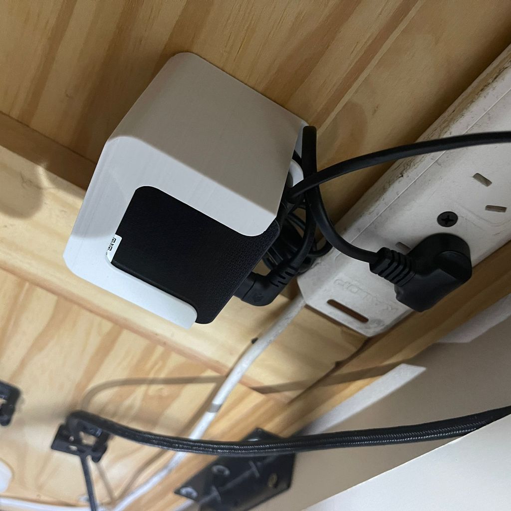 Under Desk Support för Samsung Odyssey G5 Power Adapter