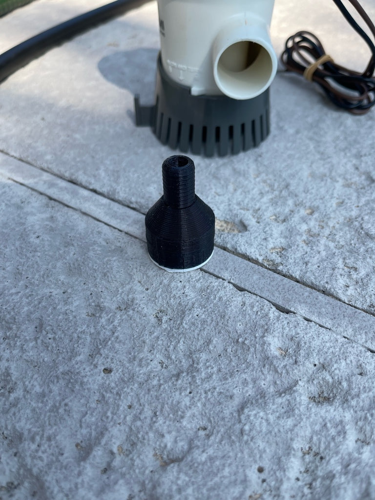 Länspump för 1/2" dropprör och NPT-adaptrar