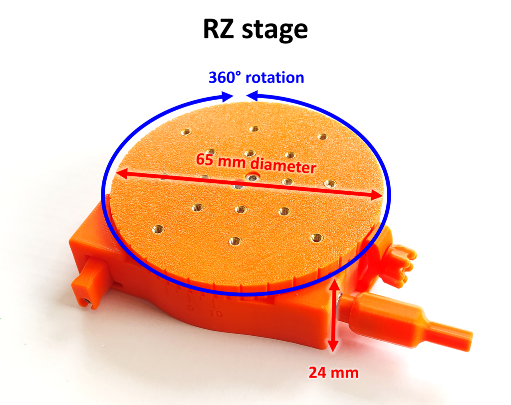 Hög precision tryckt rotationsplattform