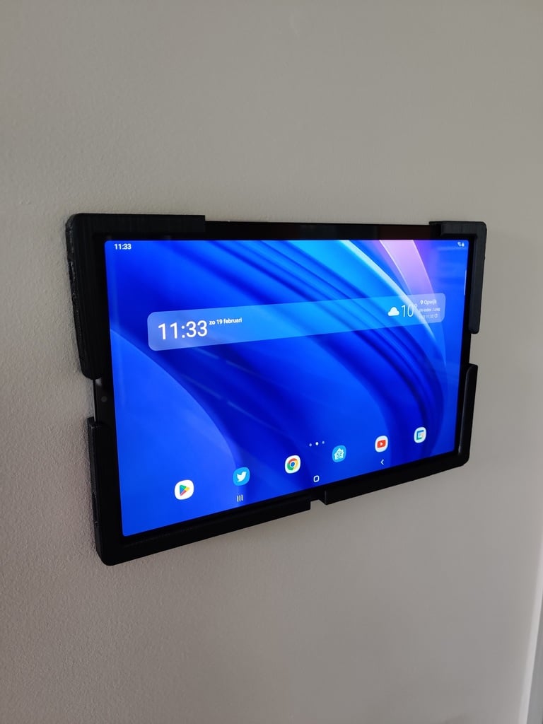 Samsung Galaxy Tab S5e väggfäste för smarta hemsystem