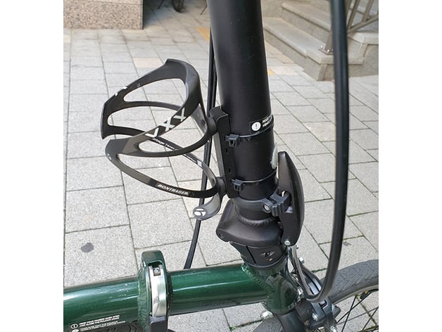 Cykelflaskhållare Fast stöd med buntband