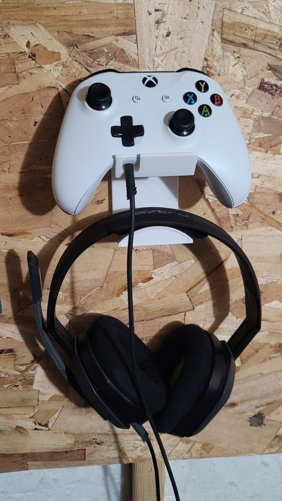 Xbox 1-kontroller och väggfäste för headset v2