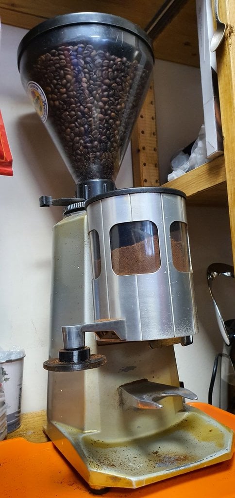 Stamp för kaffekvarn - gänga G 1/4-19 BSP