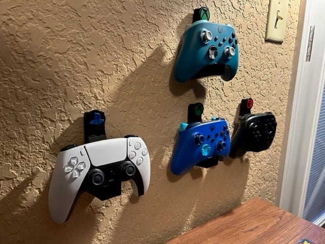 Vägghållare för handkontroll - Xbox, PlayStation, Nintendo Switch