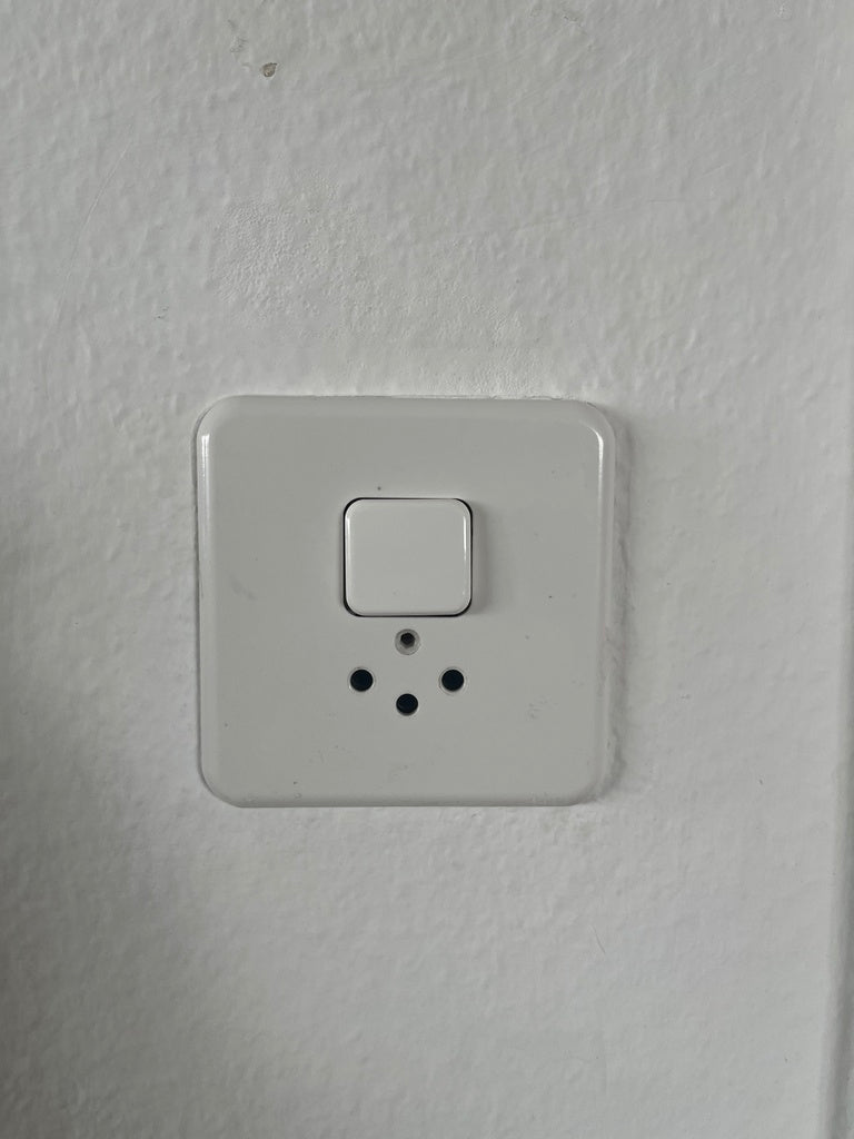 Ljusbrytarplatta med Philips Hue-hållare - Swiss Design