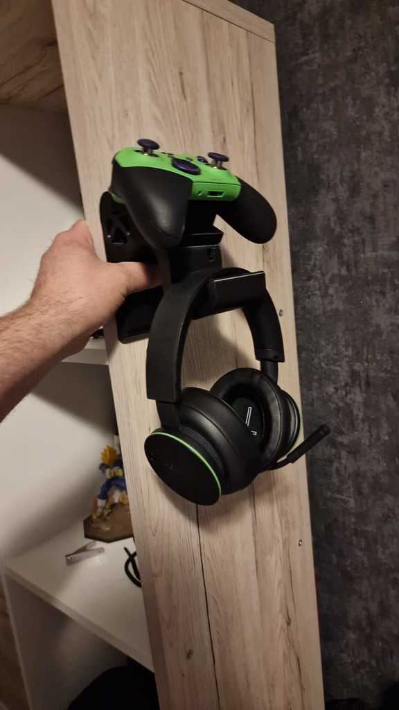 Xbox Elite Wireless Controller Series 2 väggfäste + hörlurshållare