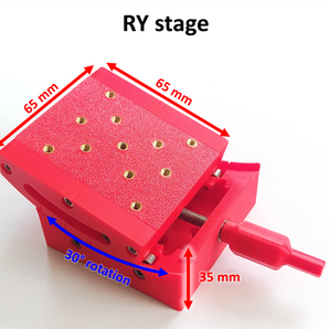 Tryckt goniometrisk stativ