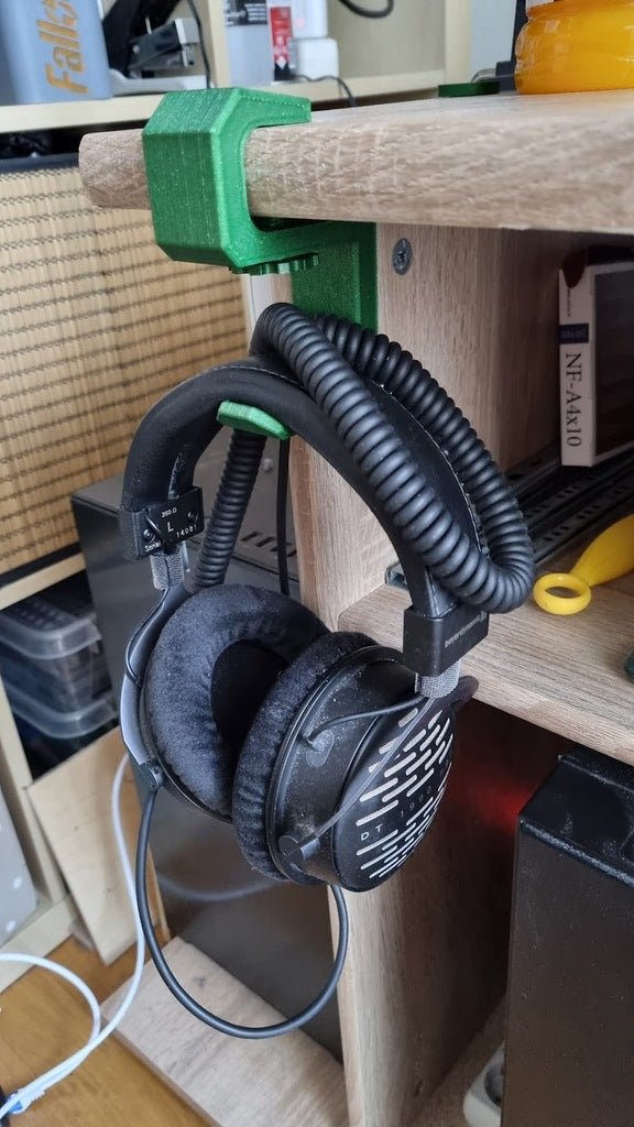 Parametrisk Hovedtelefonholder til Skrivebord